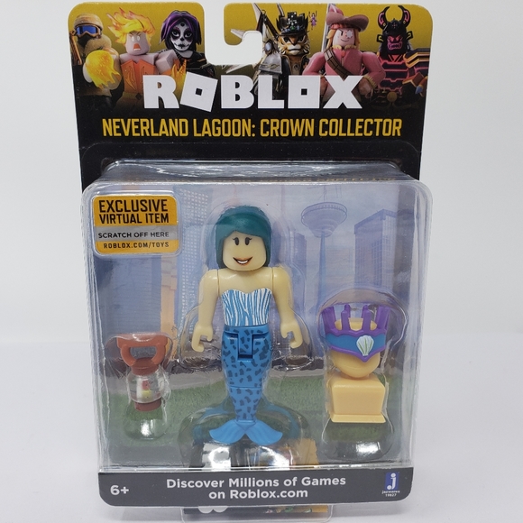 Robolox Neverland Lagoon Crown Collector Toy Figure Sealed - Picture 1 of 6